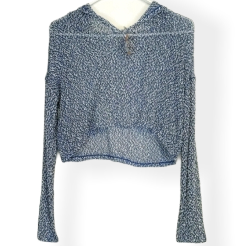 ⭕SOLD⭕ MUDD Knit Crop Pullover/ Hoodie - Picture 2 of 7
